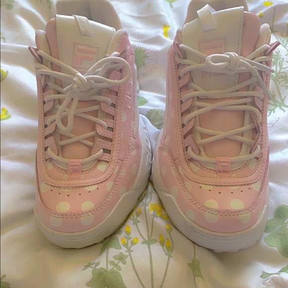 ✨🌷PINK SUPER CUTE POLKA DOT FILAS 🌷✨ - Picture 3 of 6